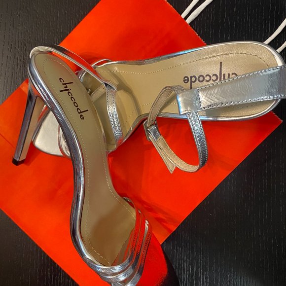 Pre-owned Chiccode Brand  (European)High Heel Sandals-Made in Italy - Picture 6 of 7